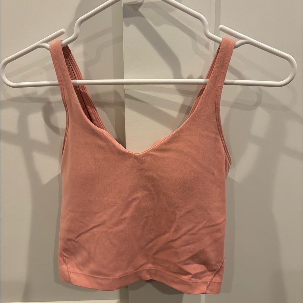 Lululemon size 0 coral Align Tank Top